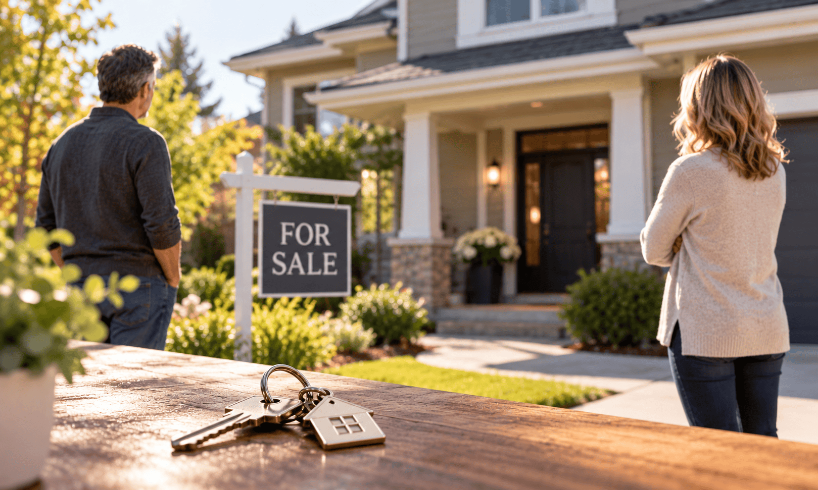 House for sale during separation and divorce
